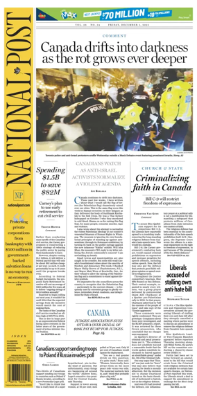 Cover of National Post - (Latest Edition)