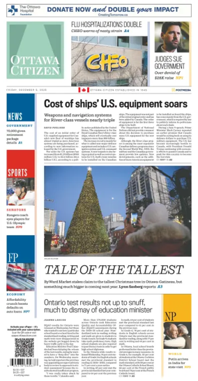 Cover of Ottawa Citizen
