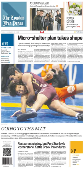 Cover of The London Free Press