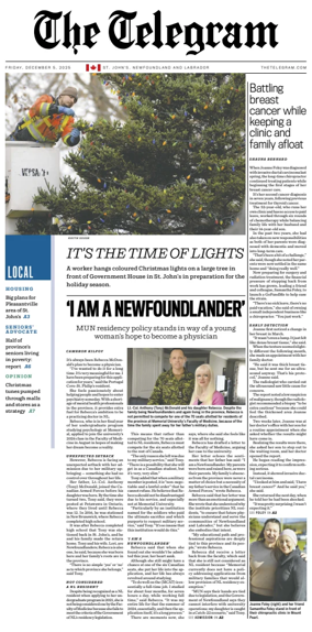 Cover of The Telegram (St. Johnâ€™s)