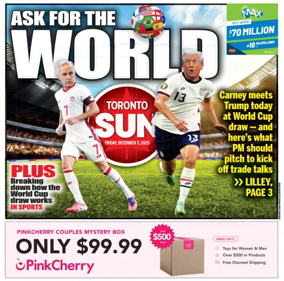 Cover of Toronto Sun