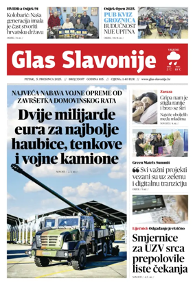 Cover of Glas Slavonije