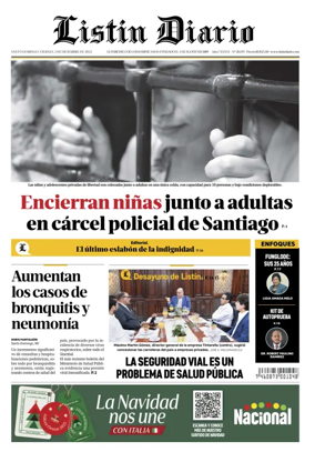Cover of Listin Diario