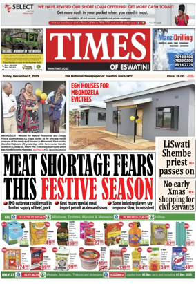 Cover of Times of Eswatini