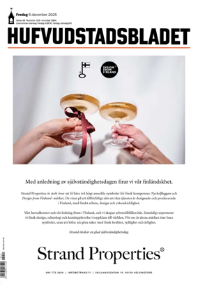 Cover of Hufvudstadsbladet