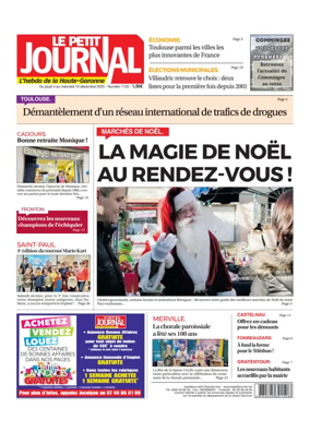 Cover of Le Petit Journal - L'hebdo du Pays Toulousain