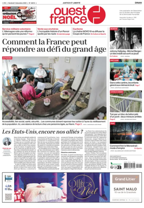 Cover of Ouest France (Dinan)