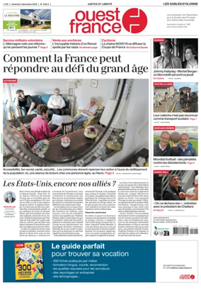 Cover of Ouest France (Les Sables-d'Olonne)