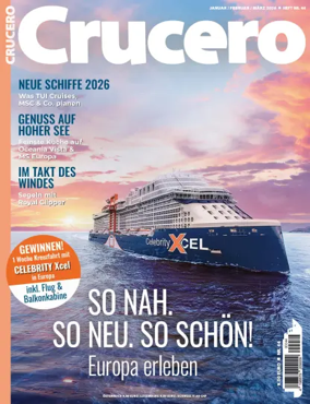 Cover of Crucero - Das Kreuzfahrtmagazin