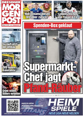 Cover of Dresdner Morgenpost