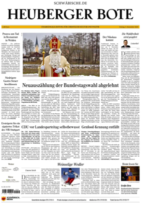 Cover of Heuberger Bote