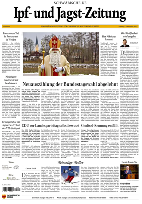 Cover of Ipf- und Jagst-Zeitung