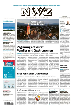 Cover of NWZ  (Göppinger Kreisnachrichten)