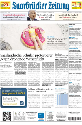Cover of Saarbruecker Zeitung