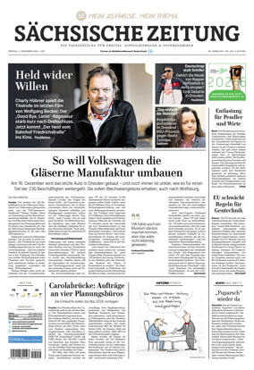 Cover of Sächsische Zeitung  (Freital)