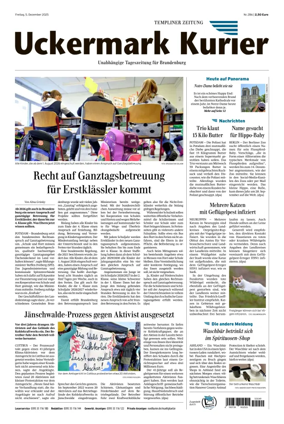 Cover of Templiner Zeitung