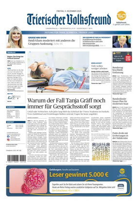 Cover of Trierischer Volksfreund