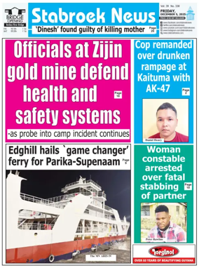 Cover of Stabroek News