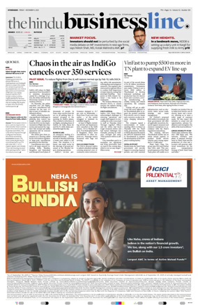 Cover of BusinessLine (Hyderabad)