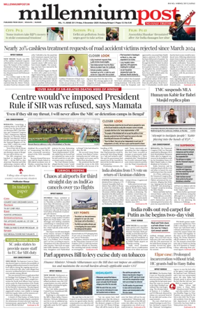 Cover of Millennium Post (Kolkata)