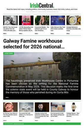 Cover of Irish Central