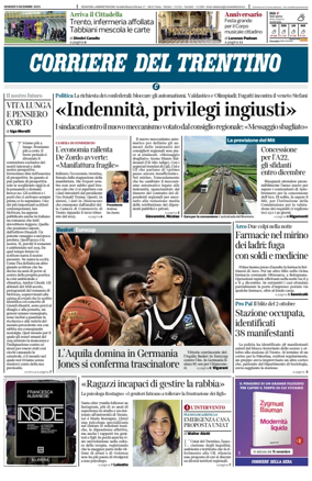 Cover of Corriere del Trentino