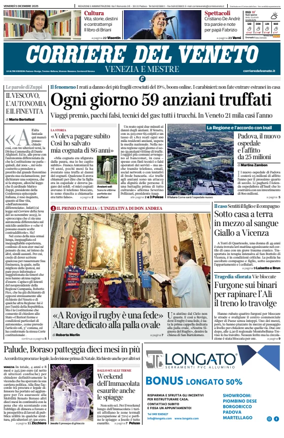 Cover of Corriere del Veneto (Venezia e Mestre)