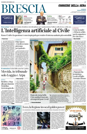 Cover of Corriere della Sera (Brescia)