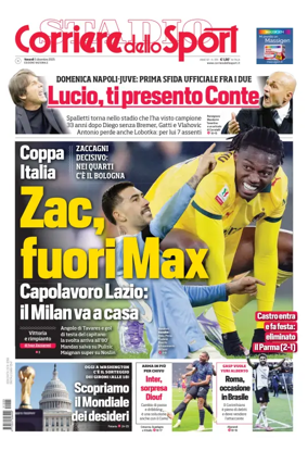 Cover of Corriere dello Sport (Lombardia)