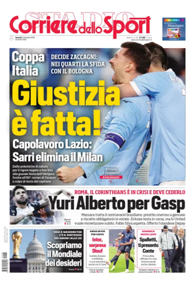 Cover of Corriere dello Sport (Roma)
