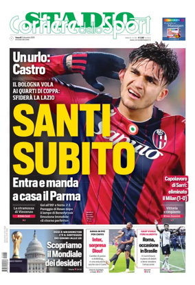 Cover of Corriere dello Sport Stadio (Bologna)