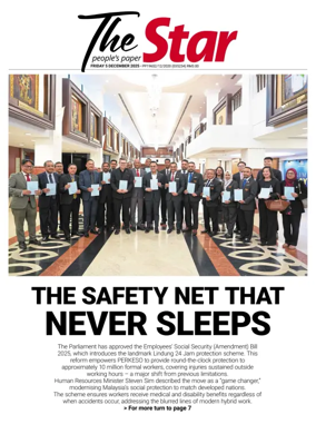 Cover of The Star Malaysia