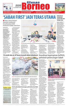 Cover of Utusan Borneo (Sabah)