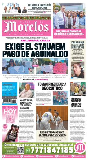 Cover of Diario de Morelos