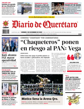Cover of Diario de Queretaro