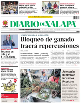 Cover of Diario de Xalapa