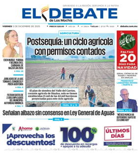 Cover of El Debate de Los Mochis