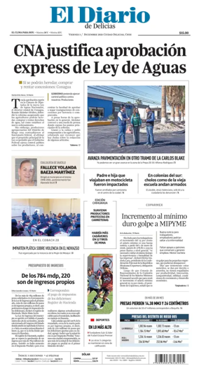 Cover of El Diario de Delicias