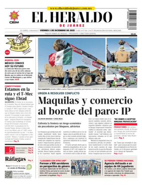 Cover of El Heraldo de Juarez