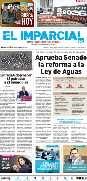 Cover of El Imparcial