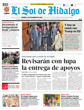 Cover of El Sol de Hidalgo