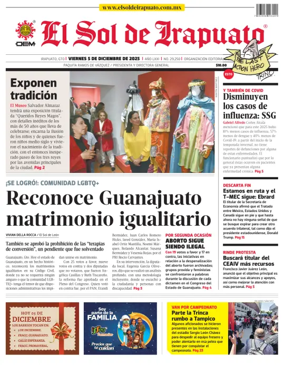 Cover of El Sol de Irapuato