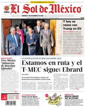 Cover of El Sol de Mexico