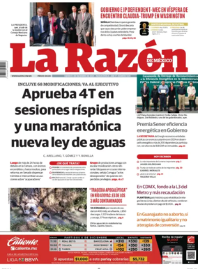 Cover of La Razón de México