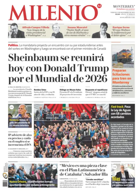 Cover of Milenio Monterrey