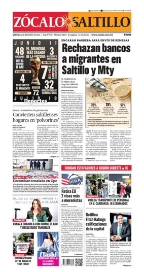 Cover of Zócalo Saltillo