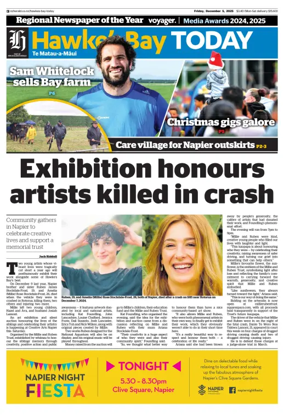 Cover of Hawke's Bay Today