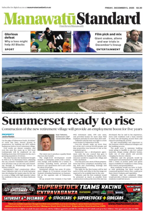 Cover of Manawatu Standard