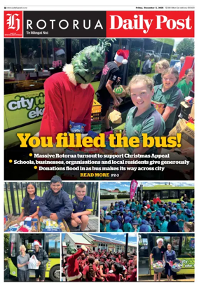 Cover of Rotorua Daily Post