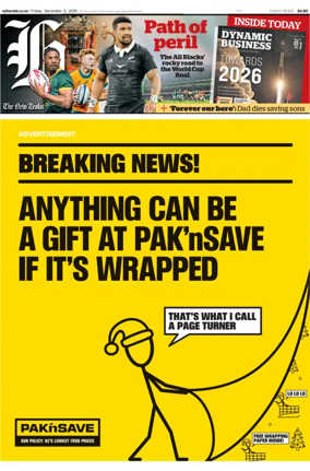 Cover of The New Zealand Herald